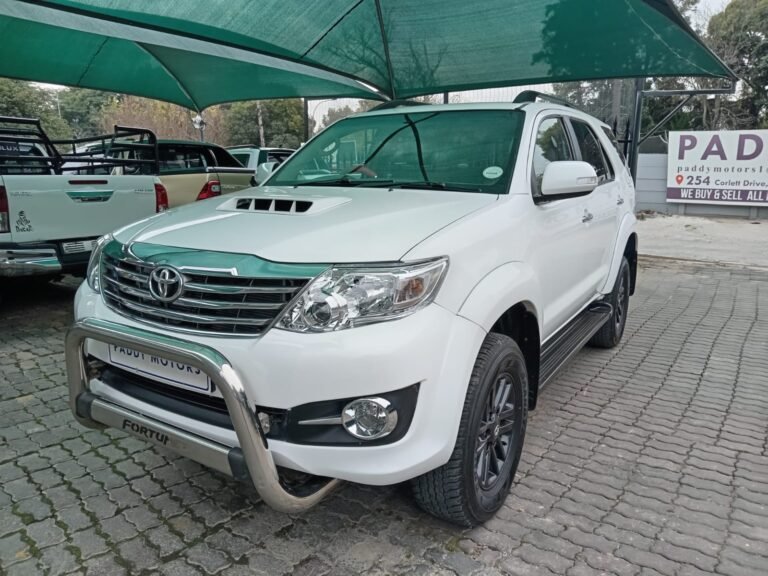 2012 Toyota Fortuner 3.0D-4D 4×4 auto